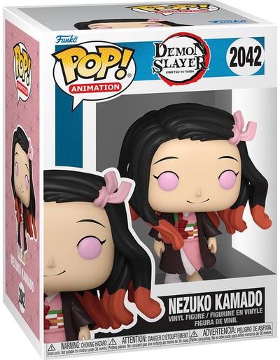 FUNKO POP! Vinilinė figūrėlė: Demon Slayer - Nezuko Kamado (Smiling)