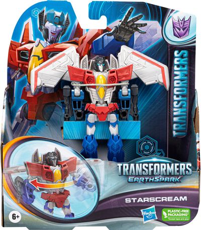TRANSFORMERS Earthspark Figure warrior Starscream 12,5 cm