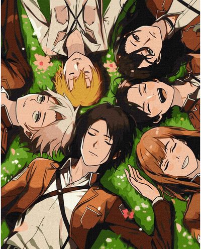 Tapyba pagal numerius IDEYKA Poilsis gamtoje, 40 x 50 cm