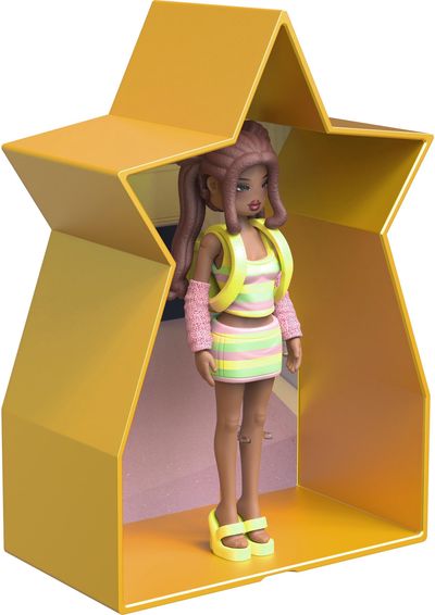 DRESS TO IMPRESS Paslaptinga lėlė, 10 cm