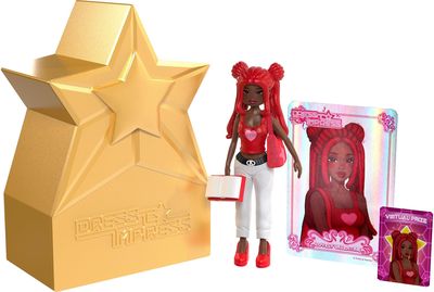 DRESS TO IMPRESS Paslaptinga lėlė, 10 cm