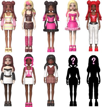 DRESS TO IMPRESS Paslaptinga lėlė, 10 cm