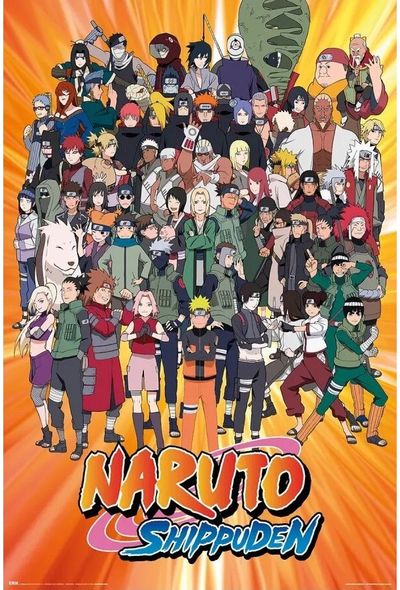 Plakatas Naruto Shippuden - Characters, 61 x 91,5 cm