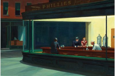 Plakatas Nighthawks by Edward Hopper, 61 x 91,5 cm