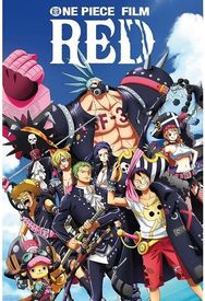 Plakatas One Piece: Red - Full Crew, 61 x 91,5 cm