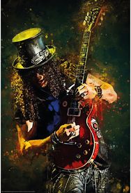 Plakatas Splatter Guitarist by 4147 Studious, 61 x 91,5 cm