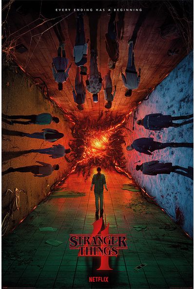 Plakatas Stranger Things - Every Ending Has A Beginning, 61 x 91,5 cm