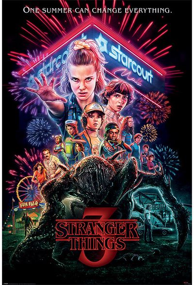 Plakatas Stranger Things - Summer of 85, 61 x 91,5 cm