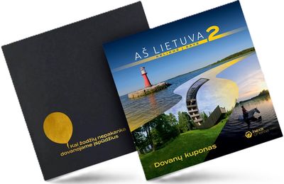 Fizinis „Aš Lietuva 2“ dovanų kuponas