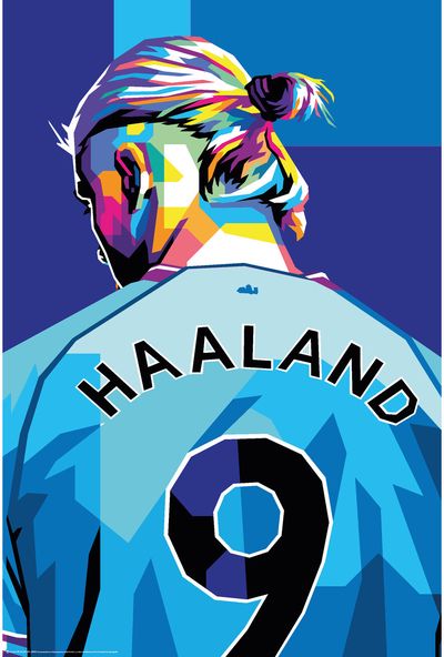 Plakatas Football Player by Namrahc