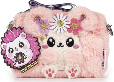 Dėklas TCD KIDS Furry Pink Hedgehog, su rankena
