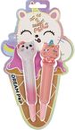 Geliniai rašikliai TCD Kids Squishy, Unicorn + Kitty, 2 vnt