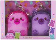 Raktų pakabukai su mini kuprinėmis TCD Bears, 2 vnt.