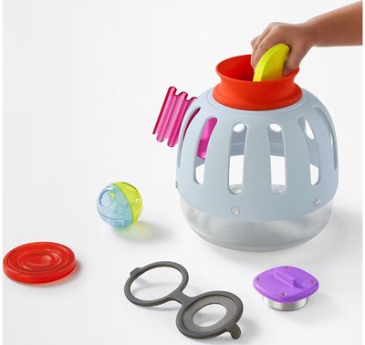 Japoniškas lavinamasis žaislas 1CURIOSITY Žibintas: Išimk, įdėk ir tyrinėk!