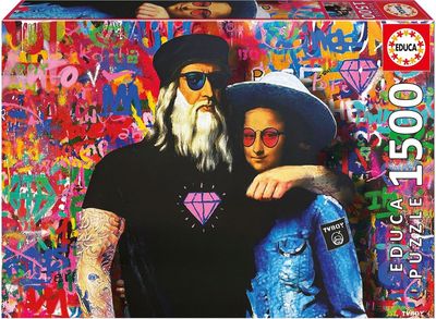 Dėlionė EDUCA Leo and Lisa, 1500 det.