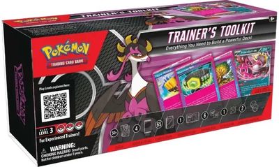 Kolekcinų kortelių Pokémon TCG Trainer's Toolkit žaidimo rinkinys 2025