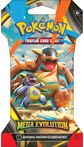 Kolekcinės kortelės Pokémon TCG Mega Evolution ME01 Sleeved Booster Pack, 1 pake lis, įv. rūšys