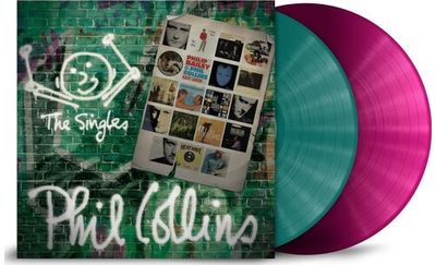Phil Collins: The Singles 2LP (Magenta & Green)