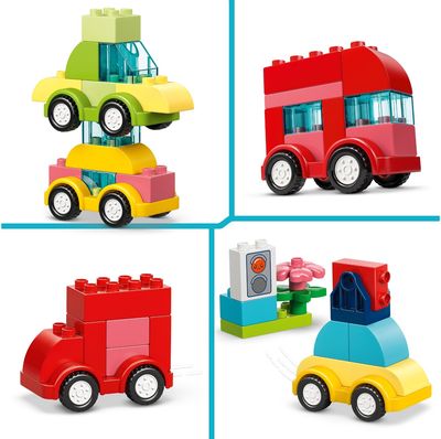 LEGO DUPLO Mano pirmosios kūrybiškos transporto priemonės 10474