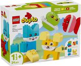 LEGO DUPLO Mano pirmieji 3 in 1 kūrybiški gyvūnėliai 10477