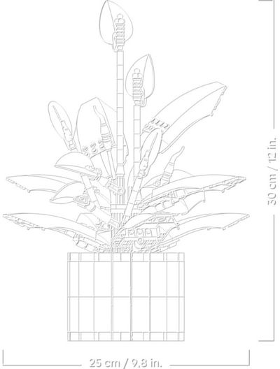 LEGO Botanicals Vėzdūnė Gėlių dekoras 11504