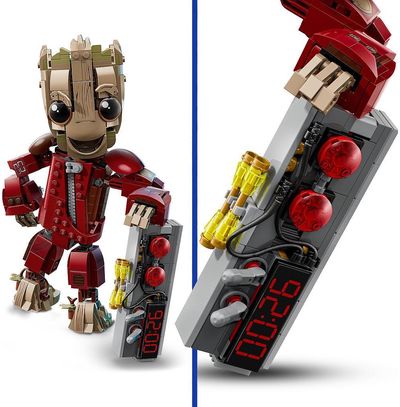 LEGO Marvel Grūtas niokotojo kostiumu 76341