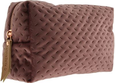 Kosmetinė PAPERMNT Velvet Elegant Earth, 20 x 12 x 8 cm, rudos sp.