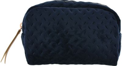 Kosmetinė PAPERMNT Velvet Elegant Earth, 15 x 10 x 6 cm, tamsiai mėlynos sp.