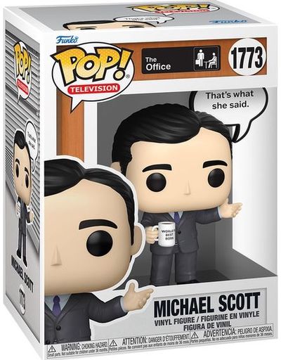 Kolekcinė figūrėlė FUNKO POP! Sayings: The Office - Michael Scott (That´s what s he said)