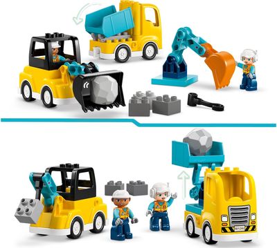 LEGO DUPLO Town 3 in 1 statybinės transporto priemonės 10475