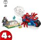 LEGO Marvel Spidey And His Amazing Friends Voriukas ant motociklo prieš Raganosį 11206