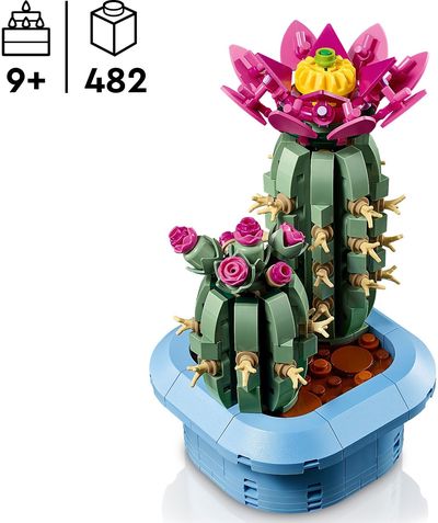 LEGO Botanicals Žydintis kaktusas Augalų dekoras 11509