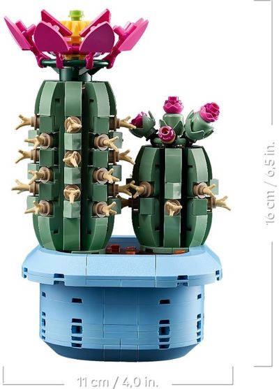 LEGO Botanicals Žydintis kaktusas Augalų dekoras 11509
