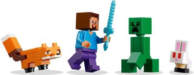 LEGO Minecraft Styvo nuotykis taigoje 21583