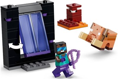 LEGO Minecraft Kelionė į Neterį ir Enderį 21584