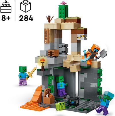 LEGO Minecraft Zombių požemis 21587