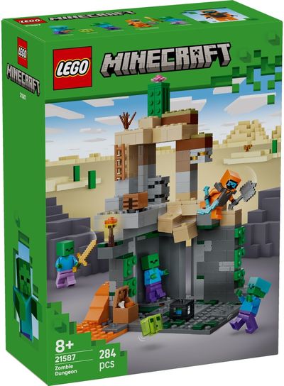 LEGO Minecraft Zombių požemis 21587