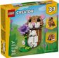 LEGO Creator 3 in 1 Mielas žiurkėnas su gėle 31376
