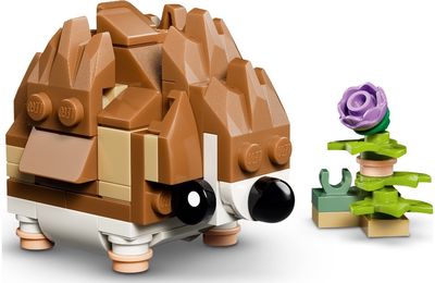 LEGO Creator 3 in 1 Mielas žiurkėnas su gėle 31376