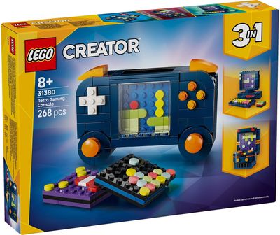 LEGO Creator 3 in 1 Retro žaidimų konsolė 31380
