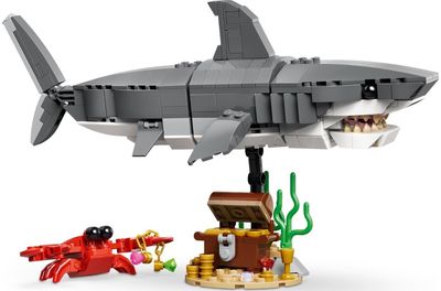 LEGO Creator Nuožmus ryklys su lobių skrynia 31381