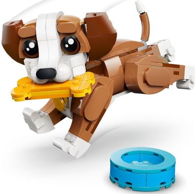 LEGO Creator 3 in 1 Mieli gyvūnai: žaismingas šuniukas 31382