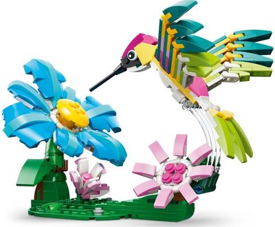 LEGO Creator 3 in 1 Laukiniai gyvūnai: spalvingas kolibris 31384