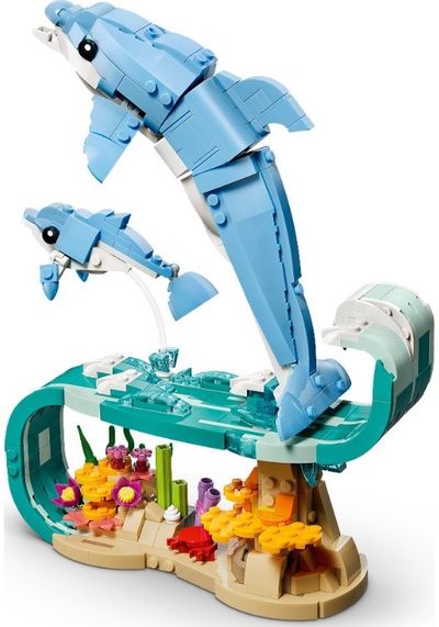 LEGO Creator 3 in 1 Jūrų gyvūnai: gražūs delfinai 31385