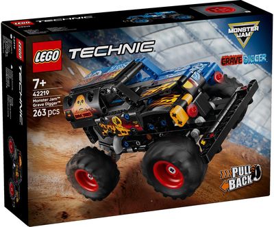 LEGO Technic Monster Jam Grave Digger Ugnis ir ledas 42219