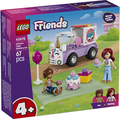 LEGO Friends Vienaragio torto pristatymo automobilis 42675