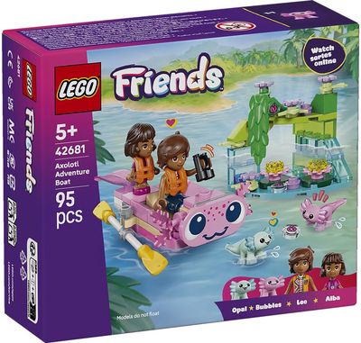 LEGO Friends Aksolotlio nuotykių laivas 42681