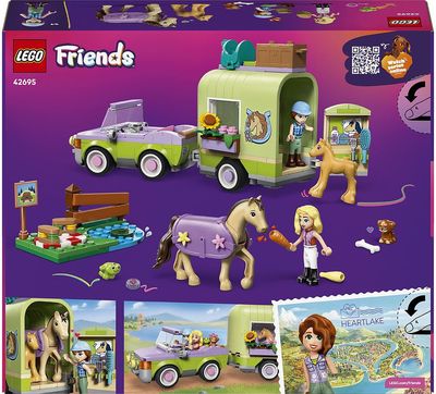 LEGO Friends Arklio ir kumeliuko priekaba 42695