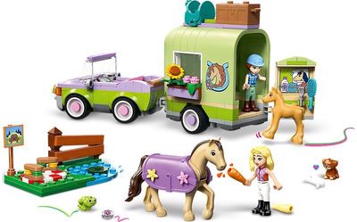 LEGO Friends Arklio ir kumeliuko priekaba 42695