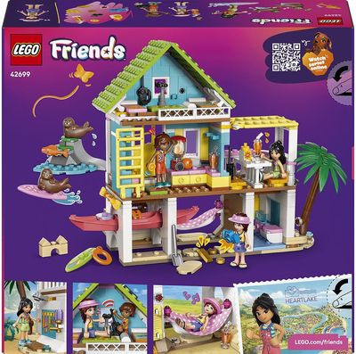 LEGO Friends Paplūdimio namelis su ruoniais 42699